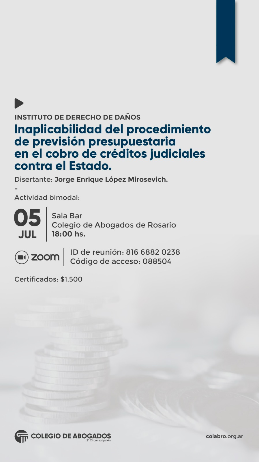 Inaplicabilidad del procedimiento de previsión presupuestaria en el cobro de créditos judiciales contra el Estado - 05/07/2024